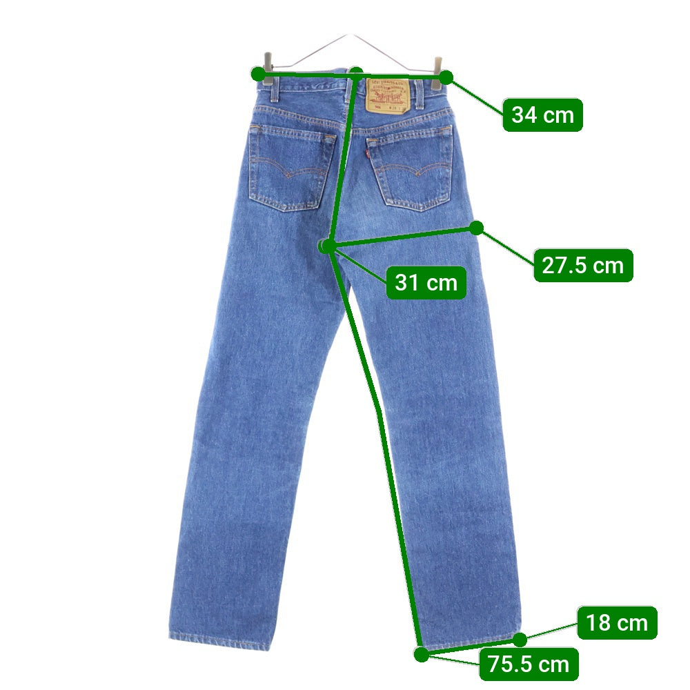 Levi's(リーバイス) 90S 501 ボタン裏501 USA製 ボタンフライ デニムパンツ インディゴ 00501-0115