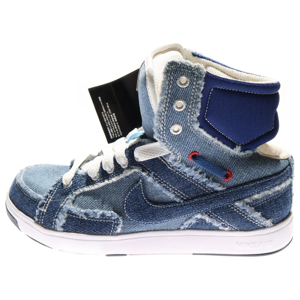 NIKE(ナイキ) 【観賞用 2011年製】WMNS AIR TROUPE II MID ウィメンズ エアトゥループ2 デニム ミッドカットスニーカー レディース インディゴ US6.5/23.5cm 441839-400