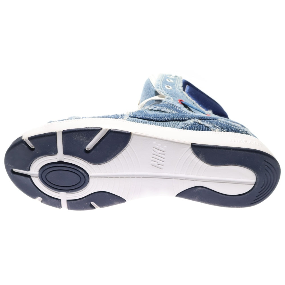 NIKE(ナイキ) 【観賞用 2011年製】WMNS AIR TROUPE II MID ウィメンズ エアトゥループ2 デニム ミッドカットスニーカー レディース インディゴ US6.5/23.5cm 441839-400