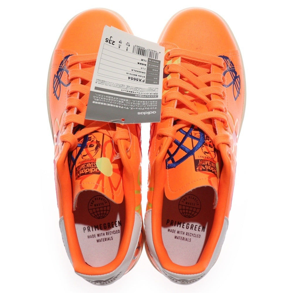 adidas(アディダス) STAN SMITH W ウィメンズ スタンスミス ローカットスニーカー レディース オレンジ US6.5/23.5cm FX5654
