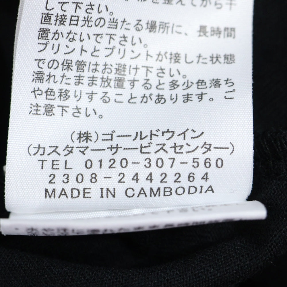 THE NORTH FACE(ザノースフェイス) S/S OVERSIZED LOGO TEE オーバーサイズ ロゴTシャツ 半袖クルーネックカットソー ブラック NT32433