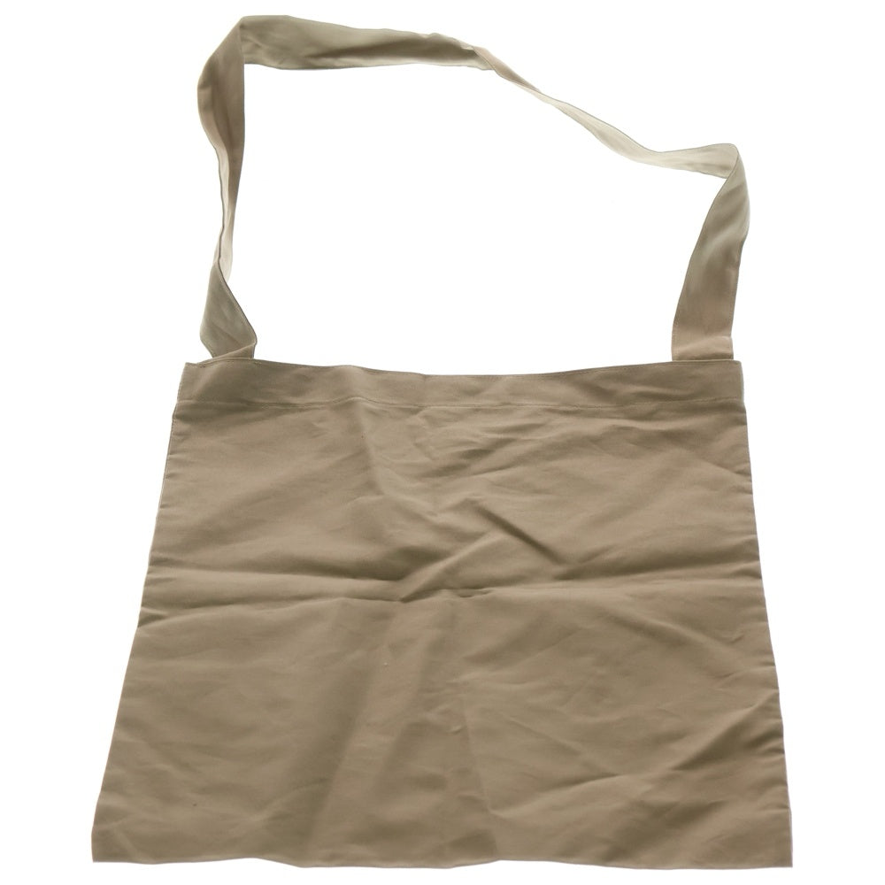 ISAMU KATAYAMA BACKLASH(イサムカタヤマバックラッシュ) ロゴプリント ミニ トートバッグ ベージュ