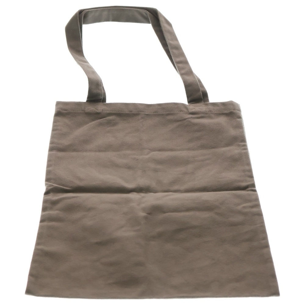 Rick Owens(リックオウエンス) ロゴデザイン コットン トートバッグ グレー