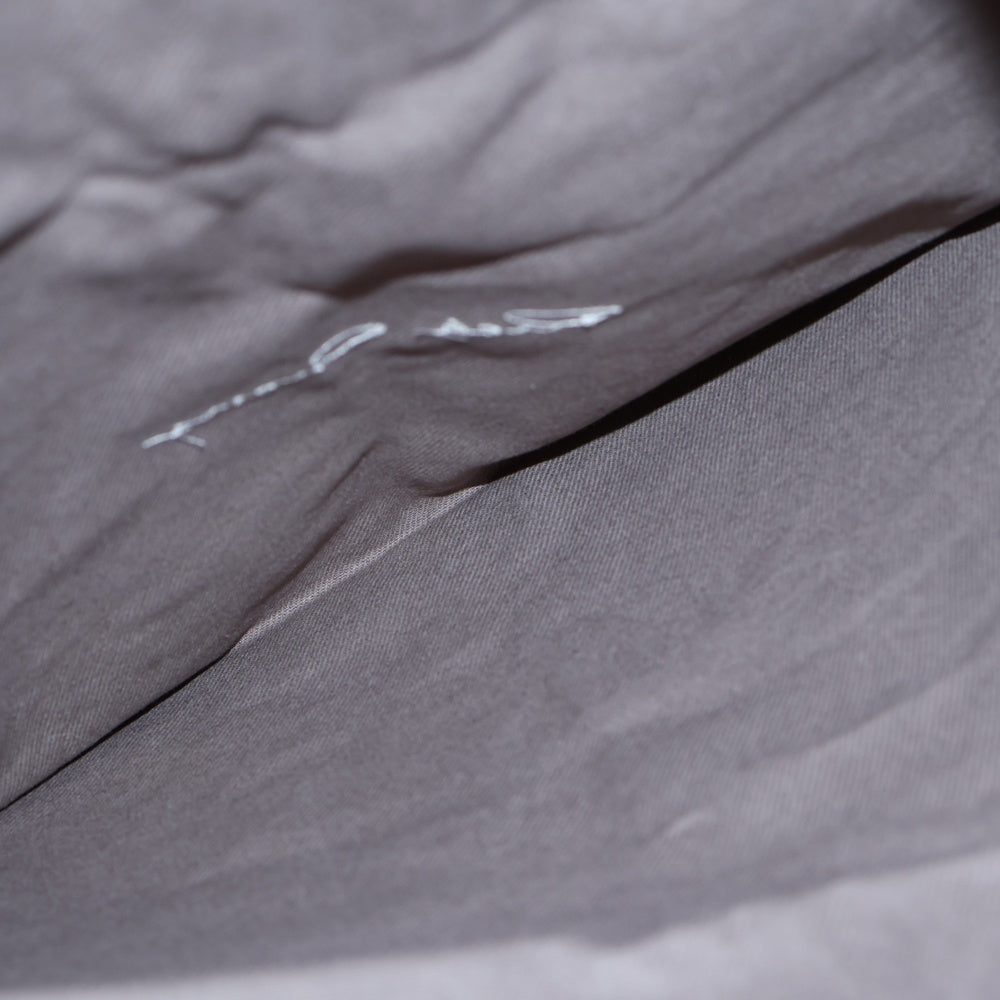 Rick Owens(リックオウエンス) ロゴデザイン コットン トートバッグ グレー