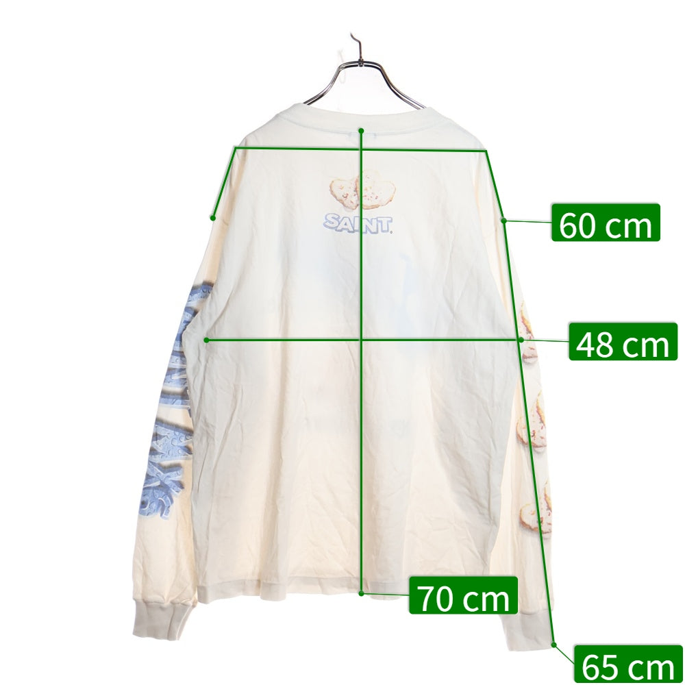 SAINT MICHAEL(セントマイケル) 24AW ××Shermer ACADEMY SA_LS TEE