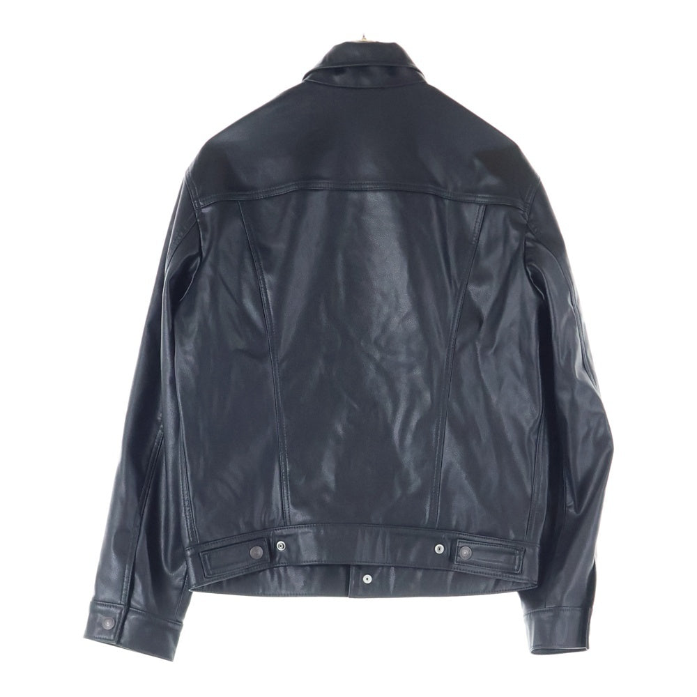 Levi's(リーバイス) LIMITED LEATHER TRUCKER JACKET リミテッド レザー トラッカー ジャケット ブラック A5019-0000
