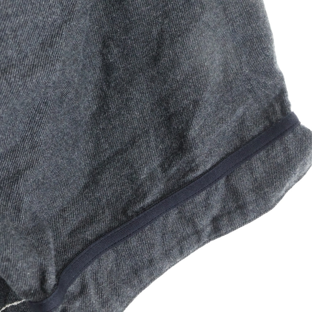 KAPITAL(キャピタル) 綿ウール GREAT KOUNTRY ベースボールシャツ グレー K2505SS215