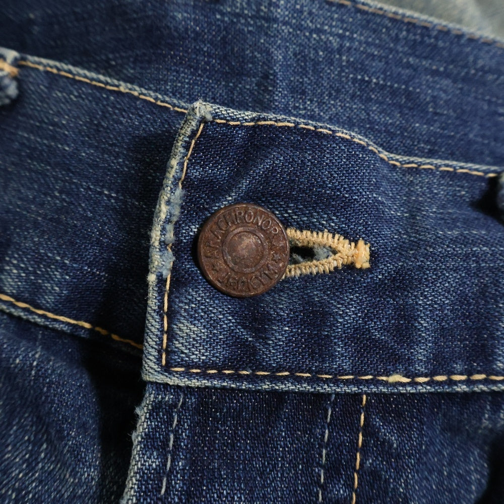 anachronorm(アナクローム) ゼータ2 ワッペン ダメージ加工デニムパンツ No.262