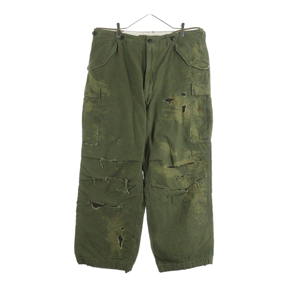anachronorm(アナクローム) 25SS M-51 ダメージ フィールド カーゴパンツ カーキ AN337