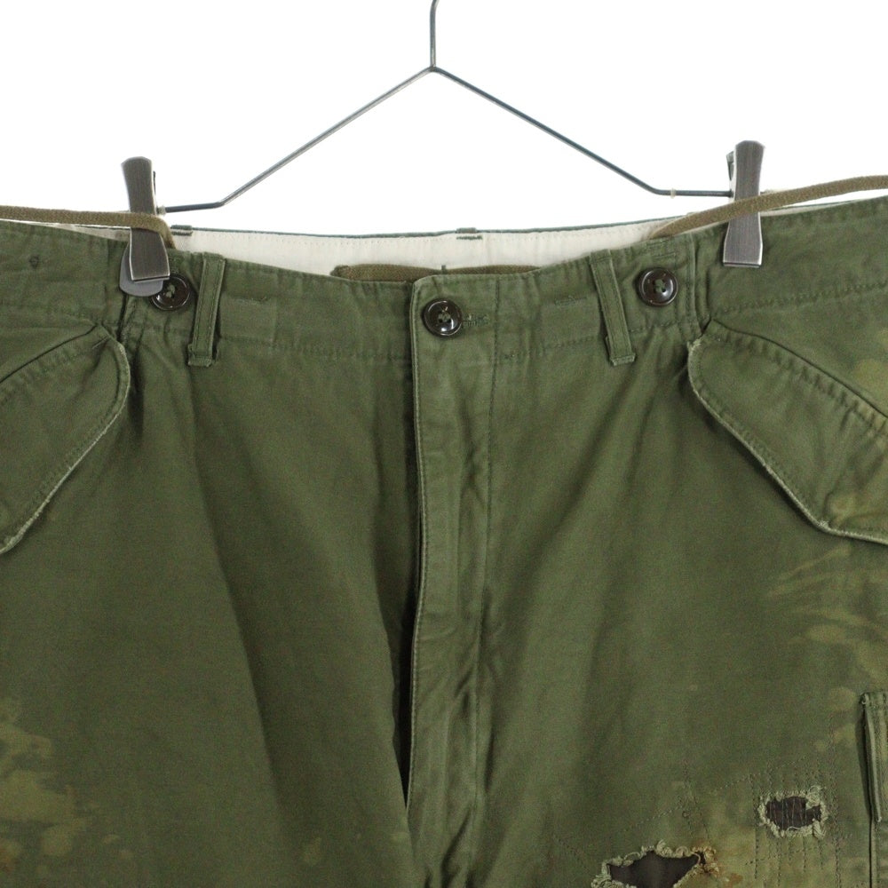 anachronorm(アナクローム) 25SS M-51 ダメージ フィールド カーゴパンツ カーキ AN337