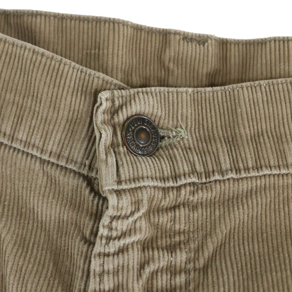 Levi's(リーバイス) 70S VINTAGE 630 ボタン裏38 コーデュロイ ヴィンテージ ブーツカット ストレートパンツ ブラウン