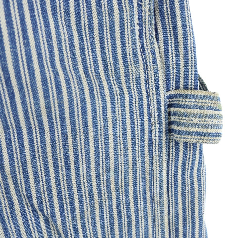 VINTAGE(ヴィンテージ) 60S VINTAGE BIG MAC ビッグマック ヒッコリー ストライプ ヴィンテージ オーバーオール パンツ ブルー