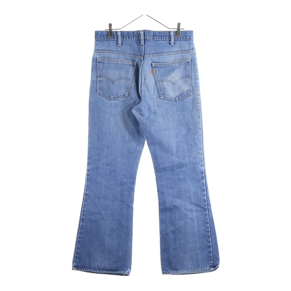 Levi's(リーバイス) 80S VINTAGE 646 ボタン裏8 オレンジタブ ベルボトム フレア ヴィンテージ デニムパンツ インディゴ