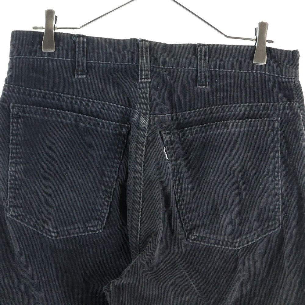 Levi's(リーバイス) 80S VINTAGE 517 ボタン裏536 コーデュロイ ヴィンテージ ブーツカット フレアパンツ ブラック