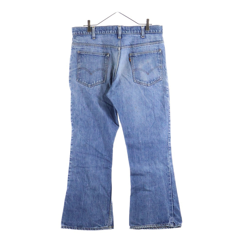 Levi's(リーバイス) 70S-80S VINTAGE 646 ボタン裏10 オレンジタブ ベルボトム フレア ヴィンテージ デニムパンツ インディゴ
