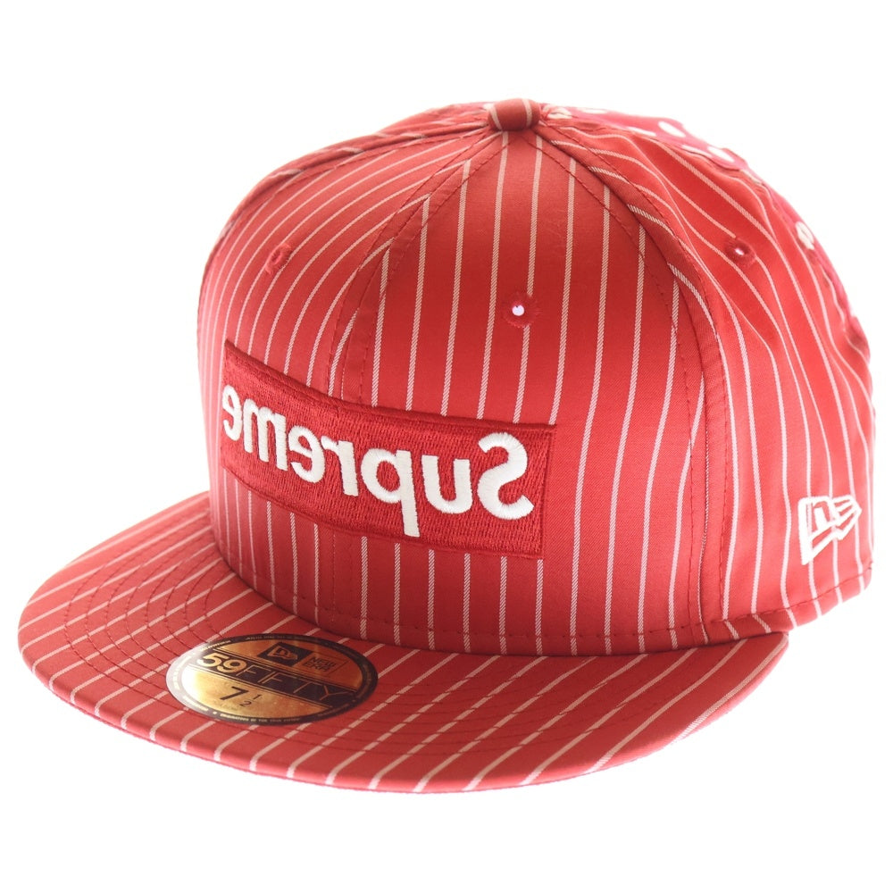 新品　シュプリーム コム デ ギャルソン キャップ ニューエラ SUPREME(シュプリーム) 14SS ×COMME des GARCON SHIRT ×NEW ERA