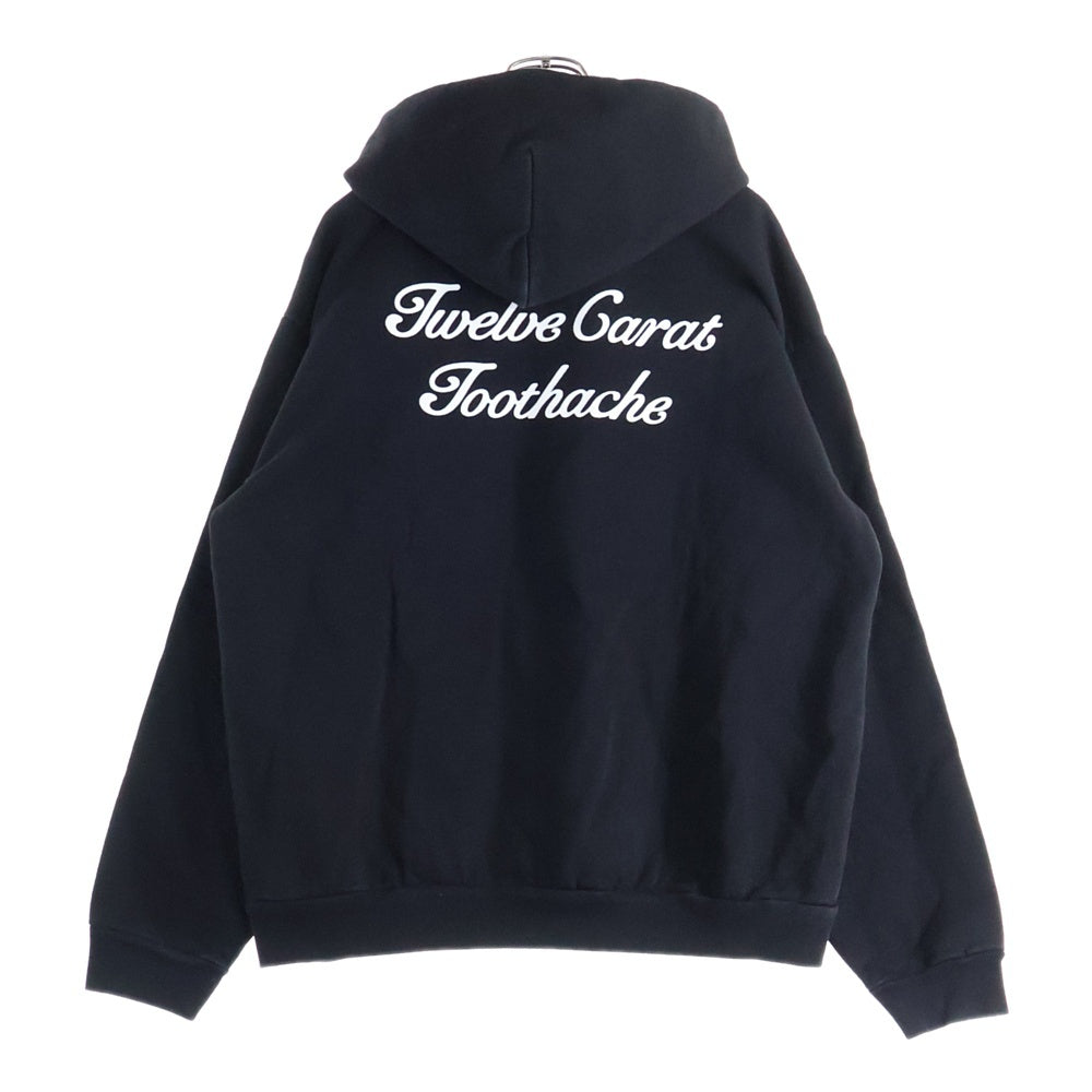 Post Malone(ポストマローン) Butterfly Knife バタフライ プリントスウェット プルオーバーパーカー ブラック