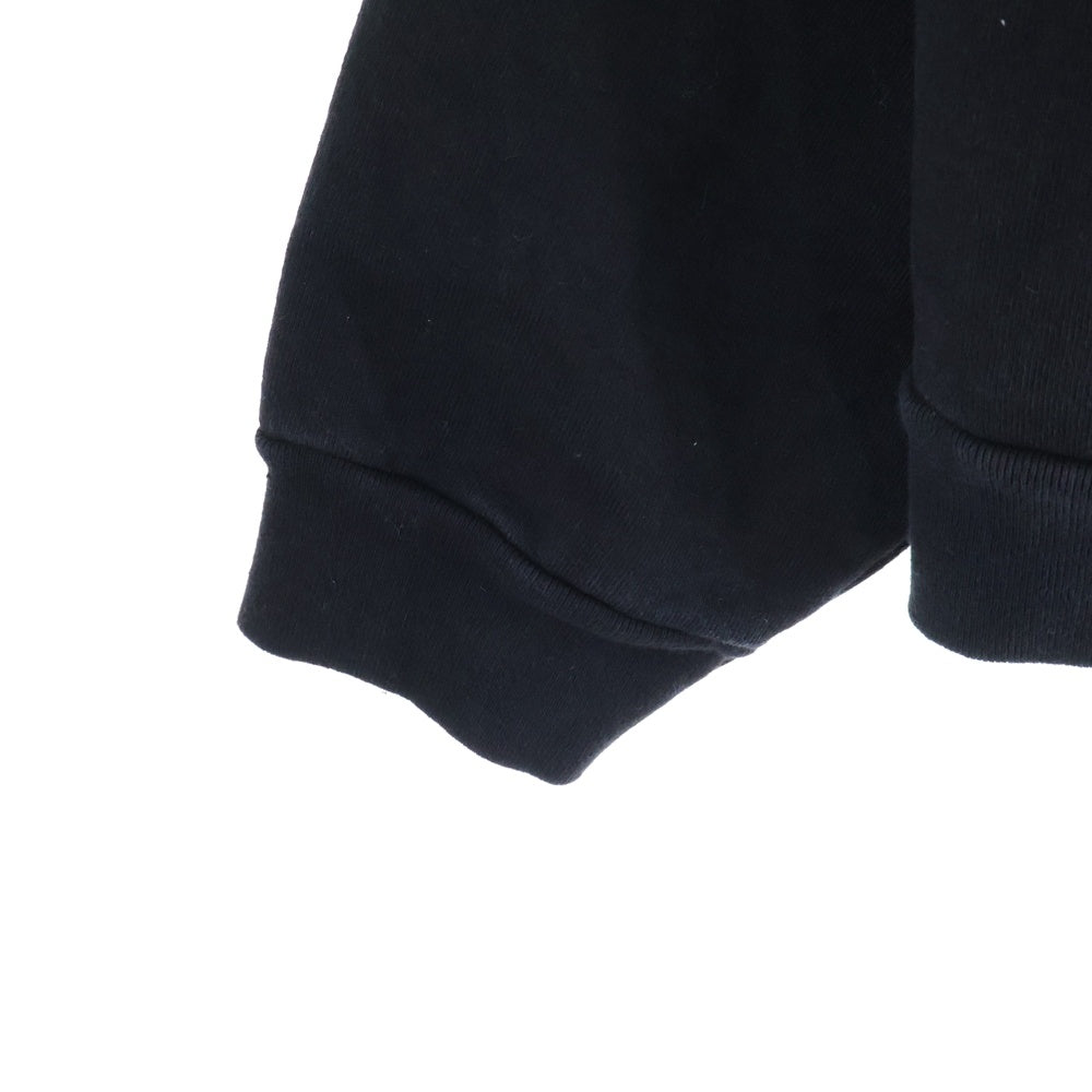 Post Malone(ポストマローン) Butterfly Knife バタフライ プリントスウェット プルオーバーパーカー ブラック