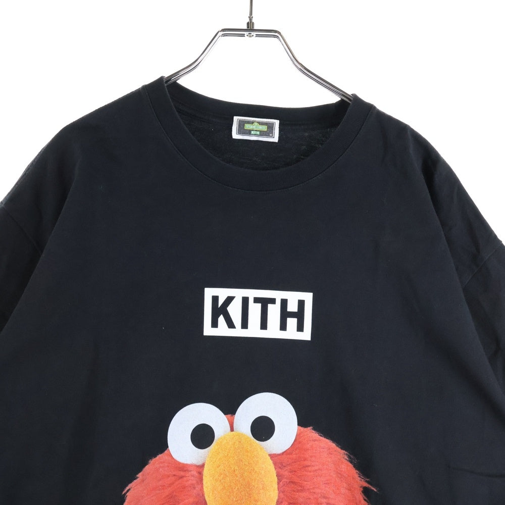 KITH sesame street エルモ TEE L セサミ　キス KITH(キス) ×SESAME STREET ELMO TEE セサミストリート エルモフロント