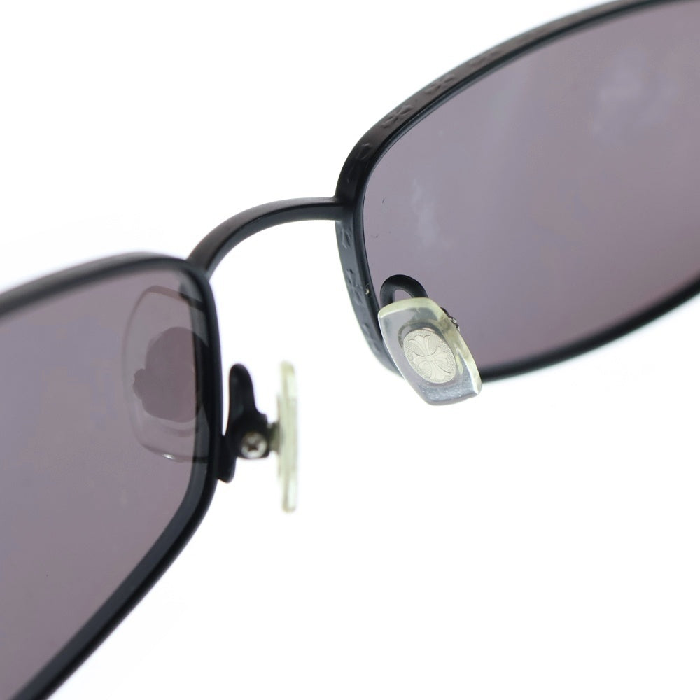 CHROME HEARTS(クロムハーツ) LIVING PROOF I ANTIQUE SILVER EBONY WOOD リビング プルーフ アンティークシルバー エボニー ウッド サングラス メガネ 眼鏡 ブラック 52-17-131