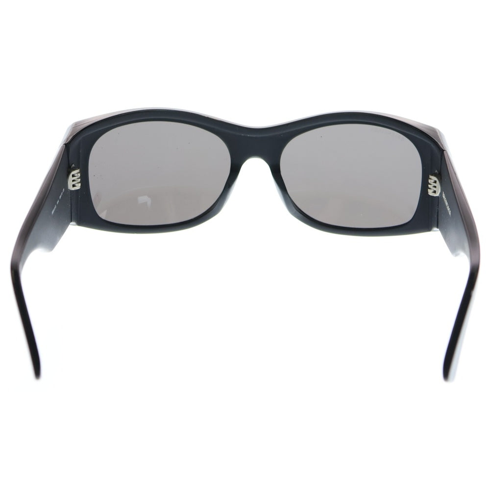 BALENCIAGA(バレンシアガ) スクエア型 サングラス 眼鏡 アイウェア ブラック BB0001S