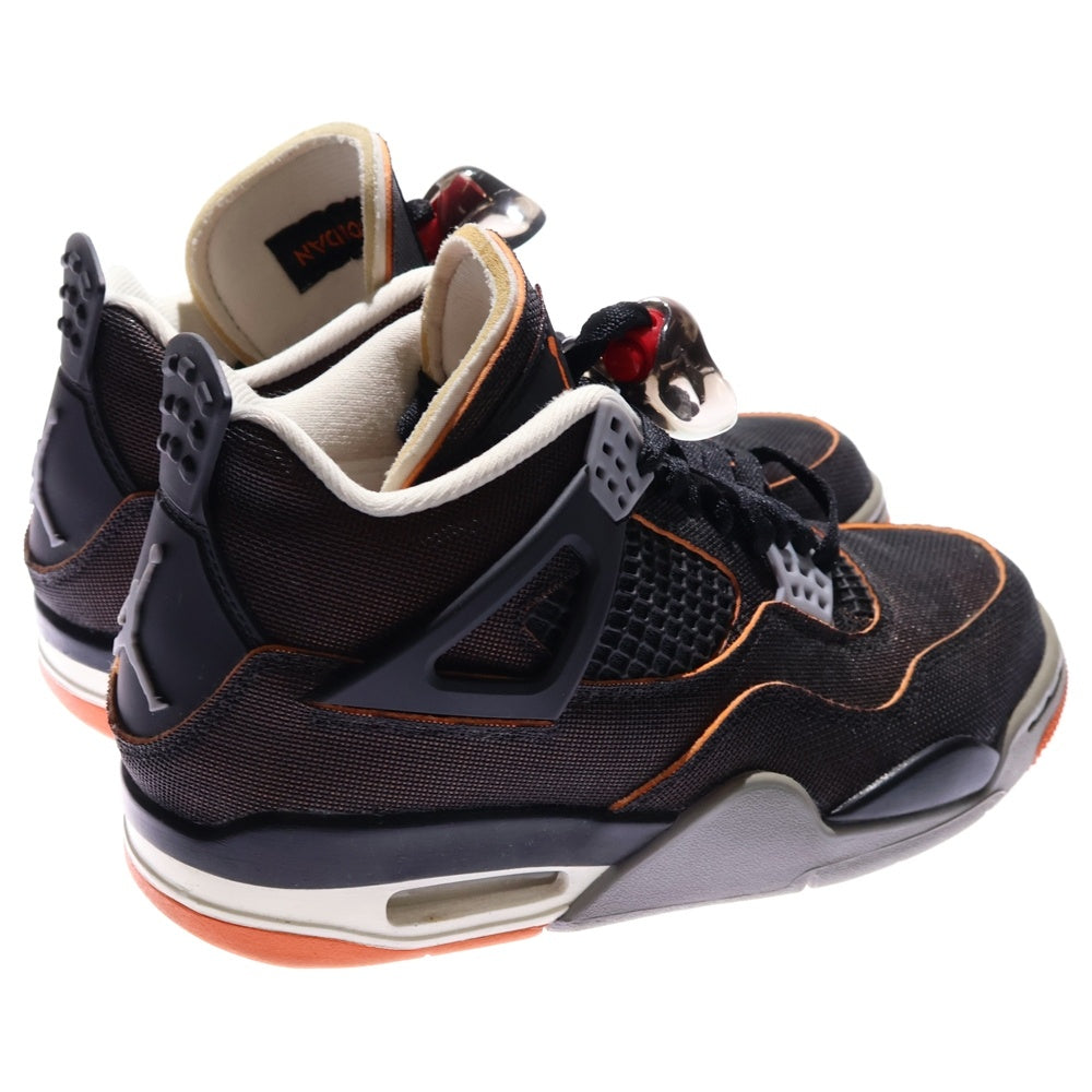 NIKE(ナイキ) GS AIR JORDAN 6 RETRO BLACK INFRARED エアジョーダン 6 ブラックインフラレッド ハイカットスニーカー レディース US6/23cm 384665-060