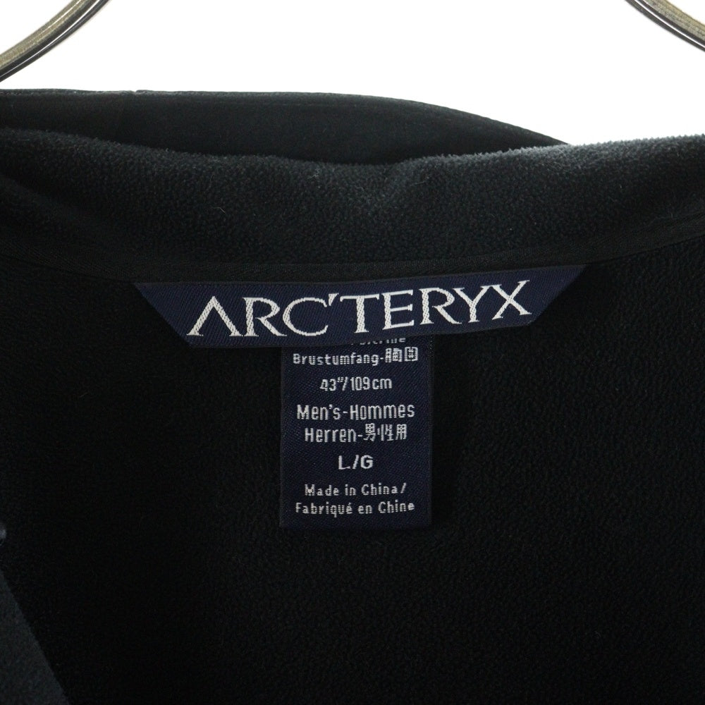 ARC'TERYX(アークテリクス) GAMMA MX HOODY ガンマMX ジップアップ フーデット ジャケット ブラック 12660-67107