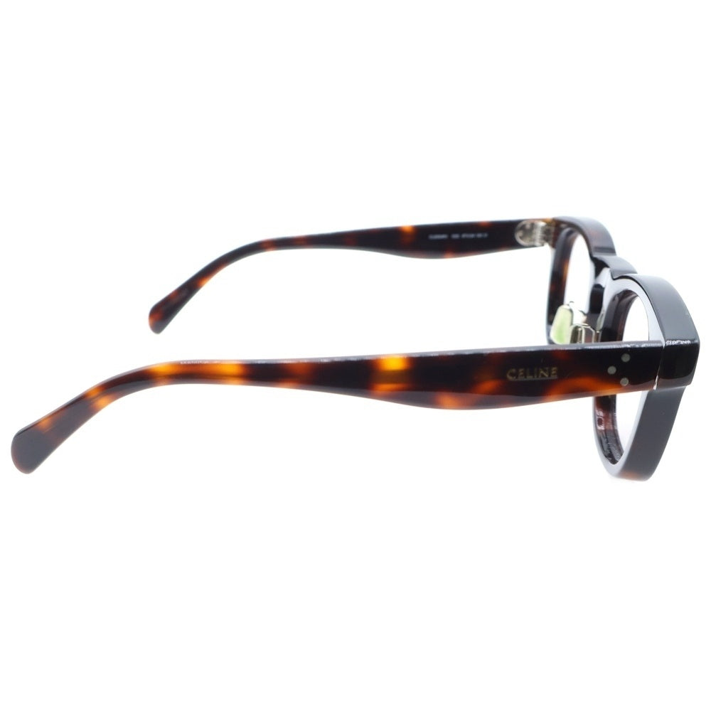 CELINE(セリーヌ) ウェリントン ハバナ アイウェア メガネ 眼鏡 ブラウン CL50049J