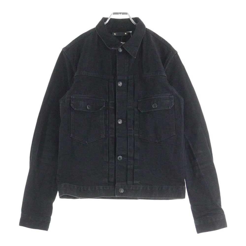 MINEDENIM(マインデニム) BD STR TF-GJKT デニムジャケット ブラック GKT-803BL-99-032-4