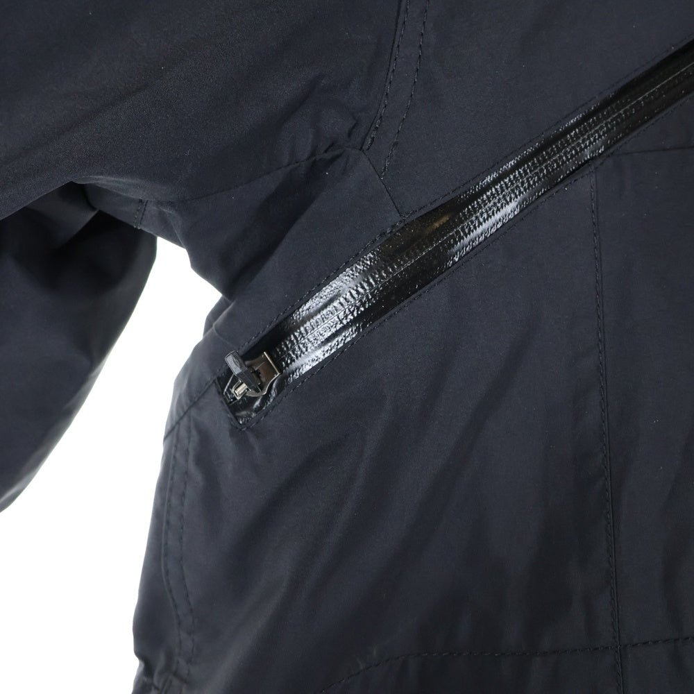 ACRONYM(アクロニウム) 22SS ×sacai TRENCH COAT サカイ ドッキング ナイロン トレンチコート ジップアップ ジャケット ブラック