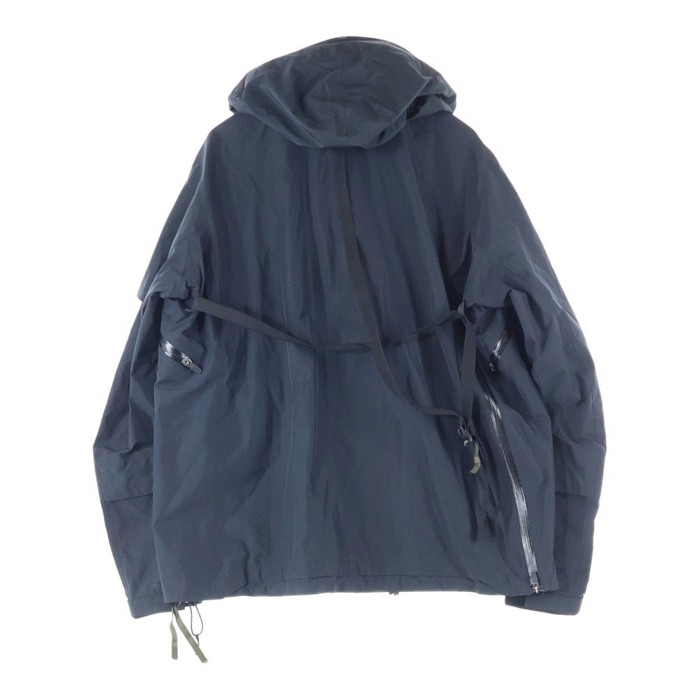 ACRONYM(アクロニウム) 21AW GORE-TEX PACLITE PLUS INTEROPS JACKET ゴアテックス パックライト プラス インタロップ テクニカル ナイロンジャケット ネイビー J1W-GTPL