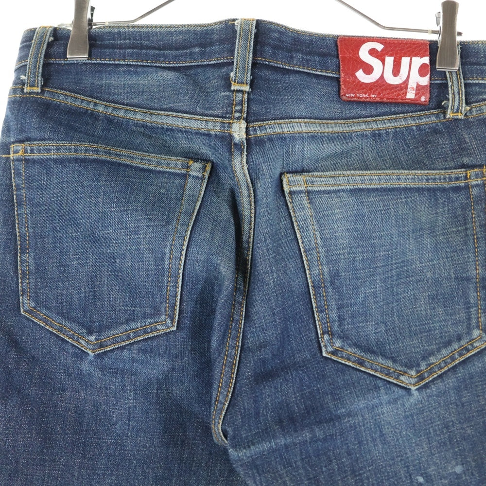 SUPREME(シュプリーム) Rigid Slim Jean リジットスリムジーンズ デニムパンツ インディゴ