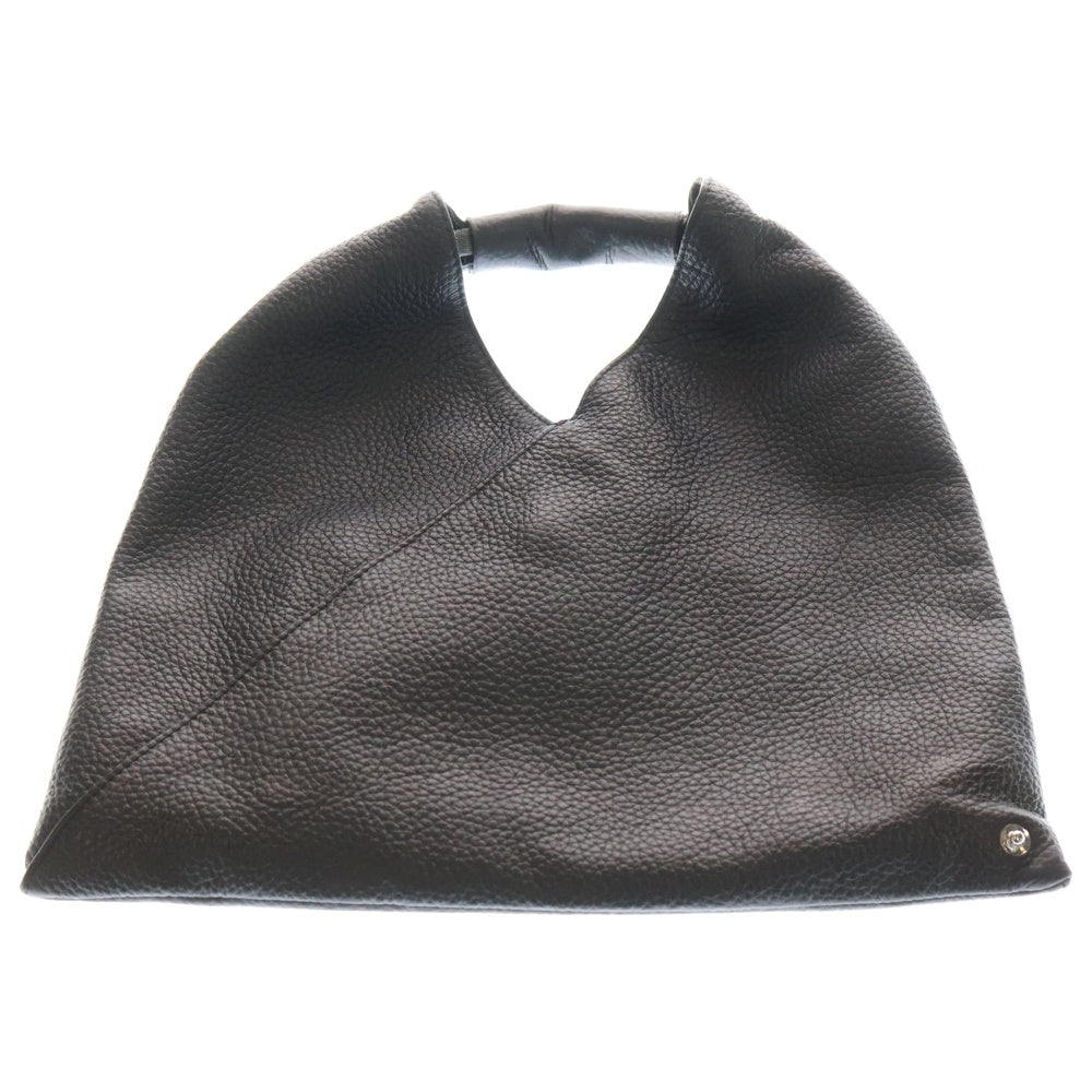 MM6 Maison Margiela(エムエムシックスメゾンマルジェラ) Zoom Logo Japanese Tote Small ズーム ロゴ ジャパニーズ レザー トート バッグ スモール ブラック S86WD0013