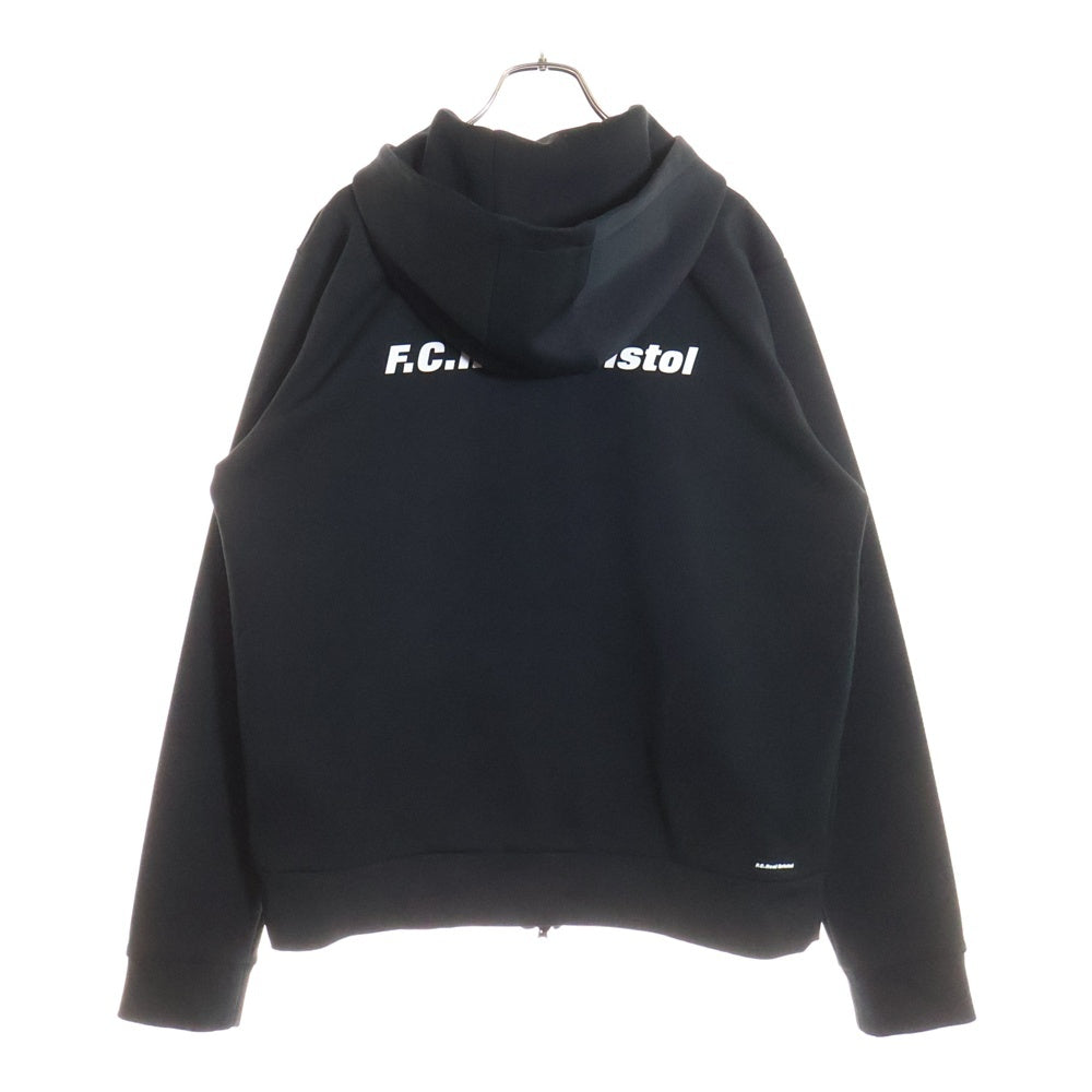 F.C.R.B./F.C.Real Bristol/FCRB(エフシーアールビー/エフシーレアルブリストル) FCRB TRACK JERSEY HOODIE トラック ジャージー フーディー ジャケット ブラック FCRB-156013