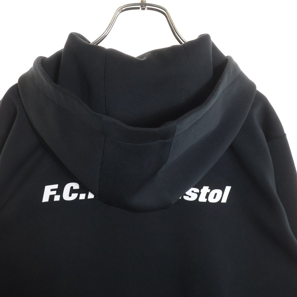 F.C.R.B./F.C.Real Bristol/FCRB(エフシーアールビー/エフシーレアルブリストル) FCRB TRACK JERSEY HOODIE トラック ジャージー フーディー ジャケット ブラック FCRB-156013