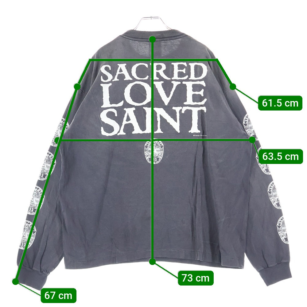 SAINT MICHAEL(セントマイケル) 25SS LS TEE/LOVE SAINT ラブセント