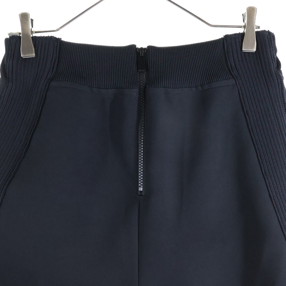 Sacai(サカイ) 23AW Technical Jersey Skirt テクニカル ジャージ スカート レディース ブラック23-06640