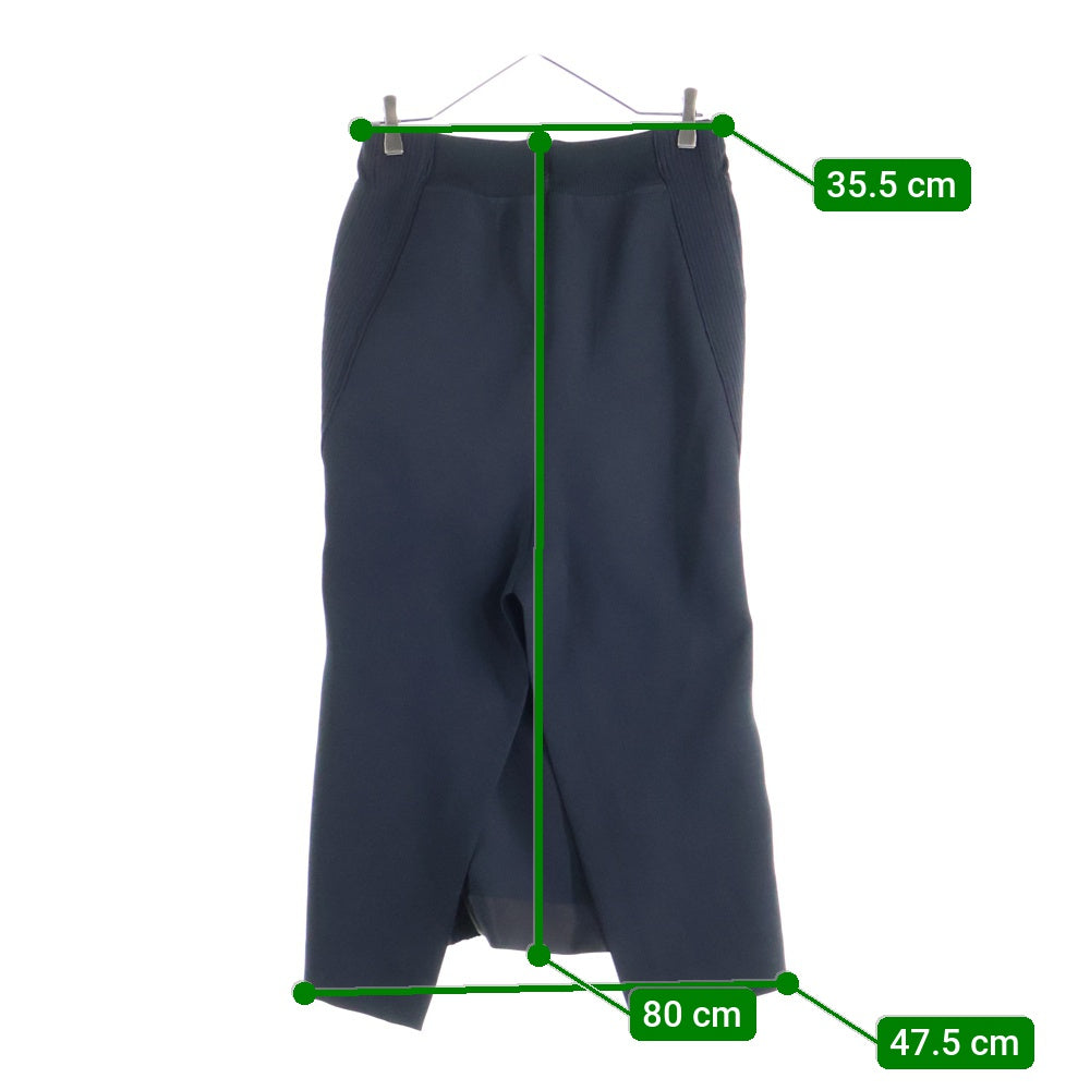 Sacai(サカイ) 23AW Technical Jersey Skirt テクニカル ジャージ スカート レディース ブラック23-06640