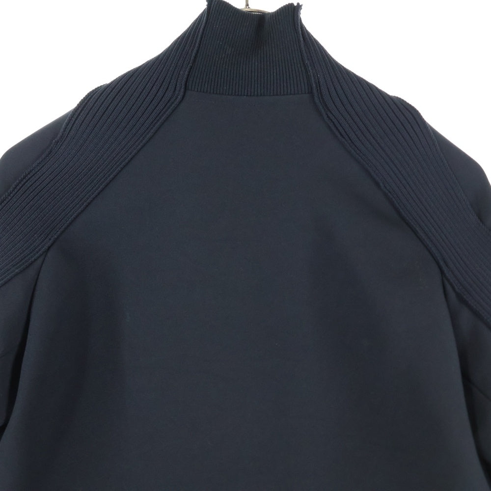 Sacai(サカイ) 23SS Technical Jersey Blouson テクニカルジャージ ブルゾン ジャケット ブラック 23-06637 レディース
