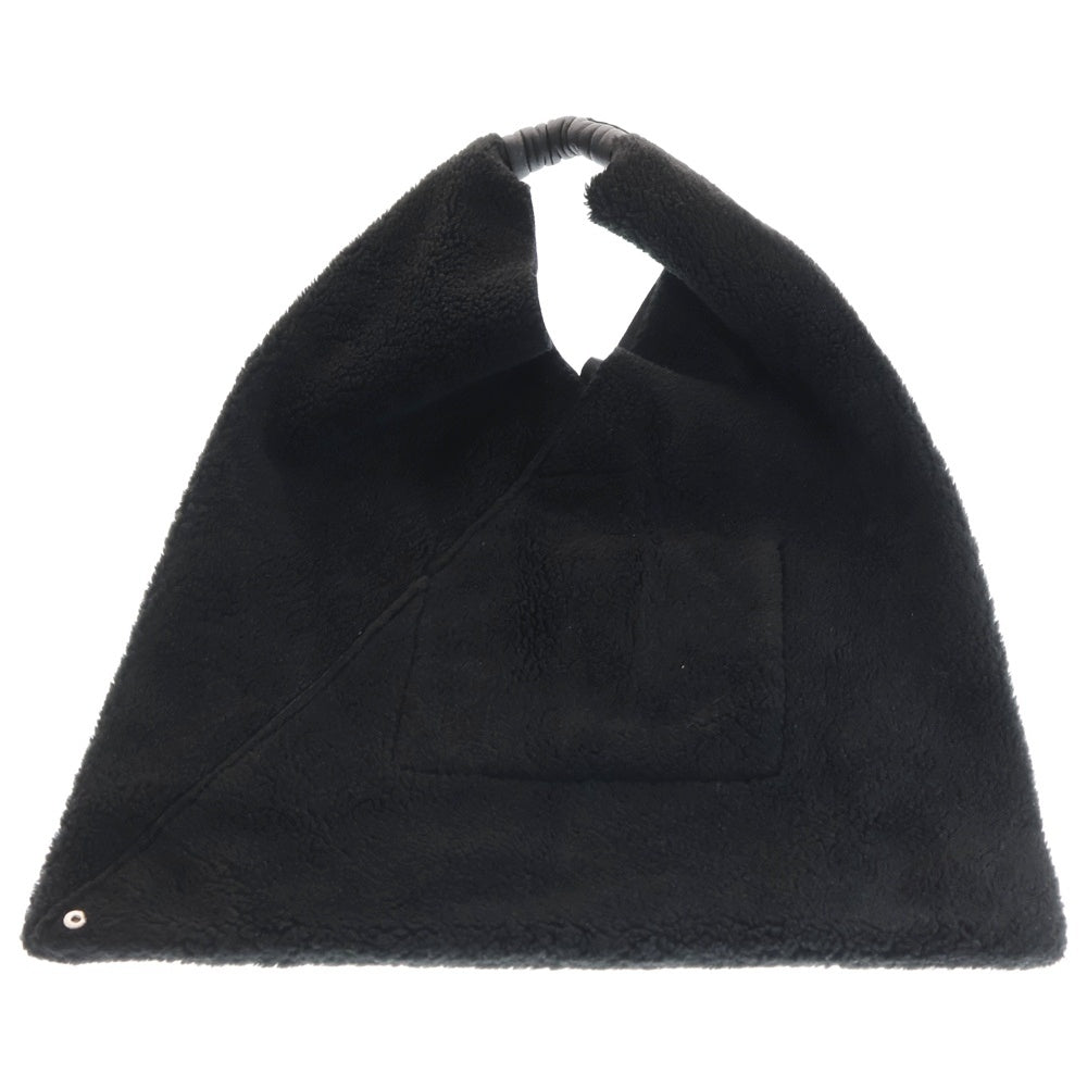 MM6 Maison Margiela(エムエムシックスメゾンマルジェラ) エコ ムートン ジャパニーズ トートバッグ ブラック S41WD0003 S44271 レディース