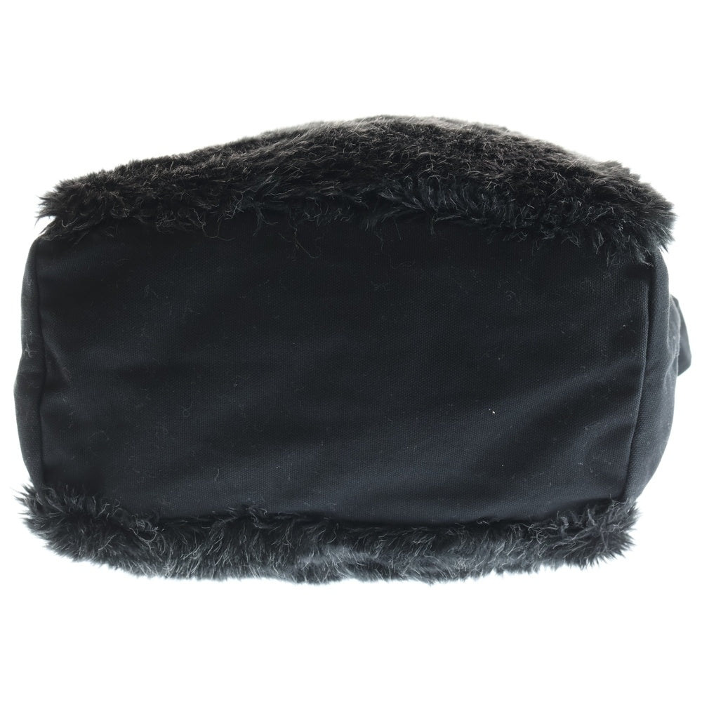 COMME des GARCONS HOMME PLUS(コムデギャルソンオムプリュス) エコファー 2WAY ハンド ショルダーバッグ ブラック PN‐K202