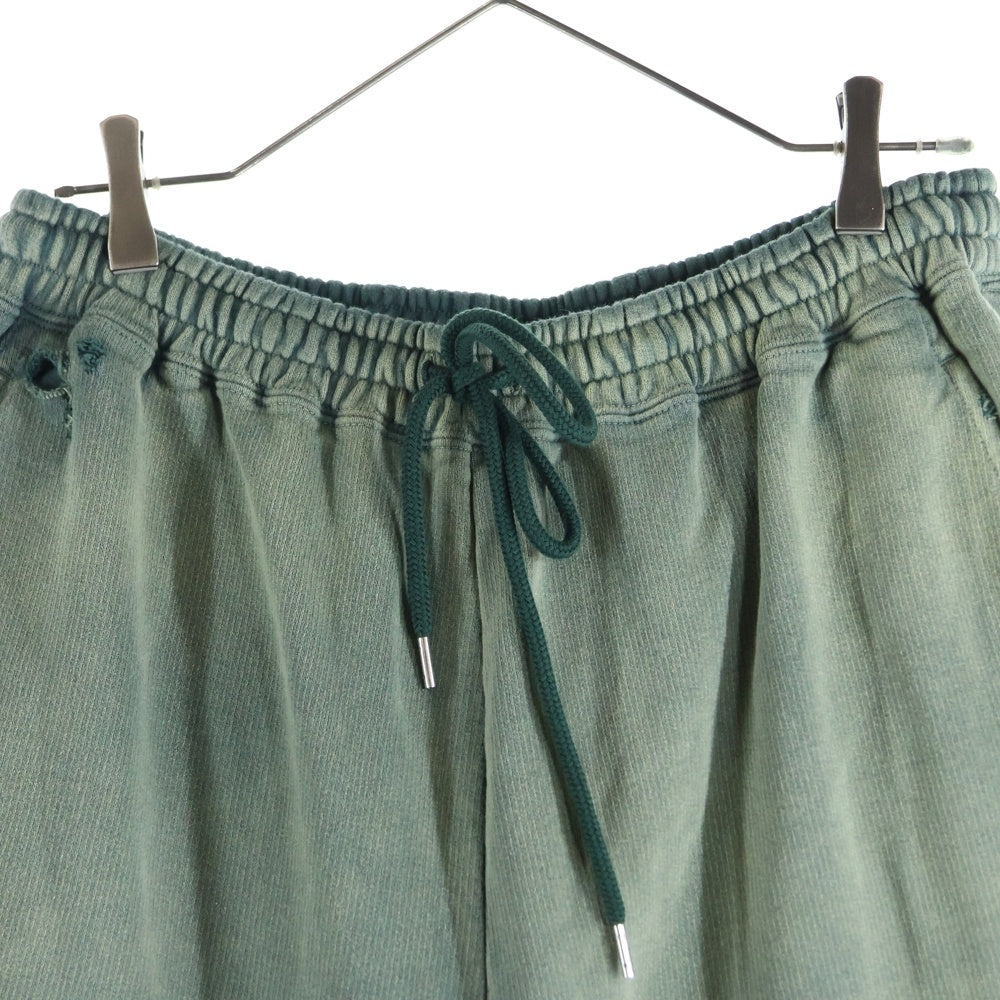 MAISON MIHARAYASUHIRO(メゾンミハラヤスヒロ) SUN FADED LIKE SWEAT PANTS サン フェード ライク イージースウェットパンツ グリーン A15PT554-0