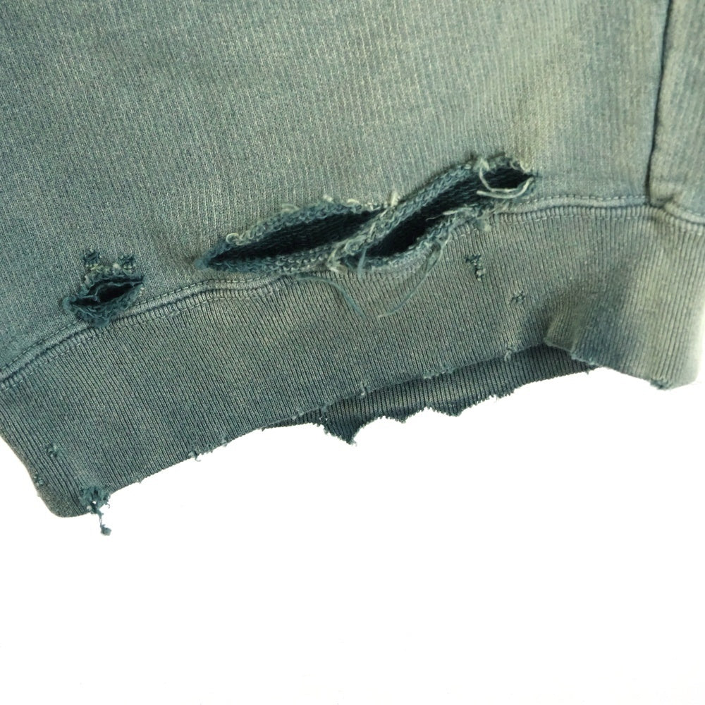 MAISON MIHARAYASUHIRO(メゾンミハラヤスヒロ) SUN FADED LIKE SWEAT PANTS サン フェード ライク イージースウェットパンツ グリーン A15PT554-0