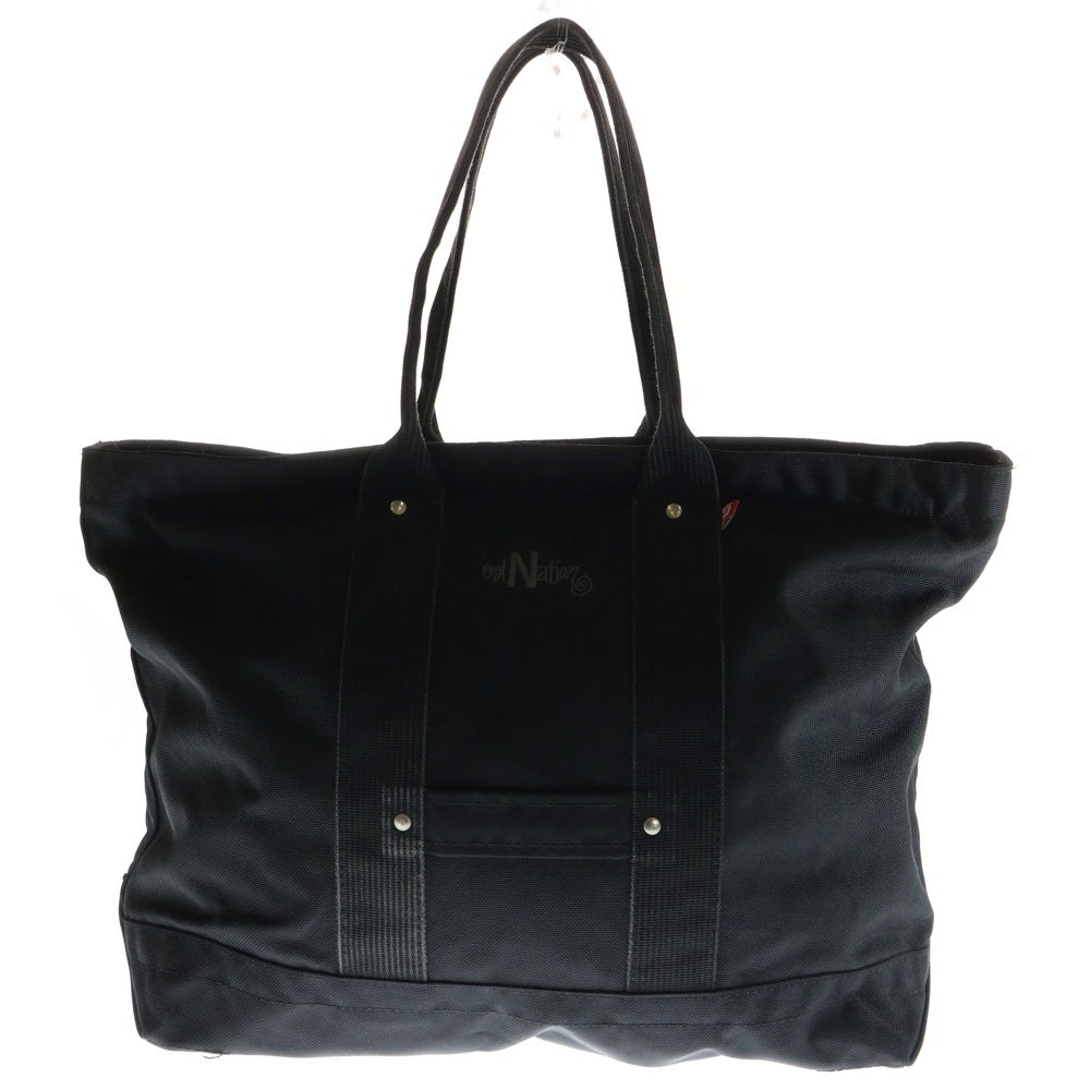 S/DOUBLE(エスダブル) ×ESTNATION NYLON TOTE BAG エストネーション ナイロン トートバッグ ブラック