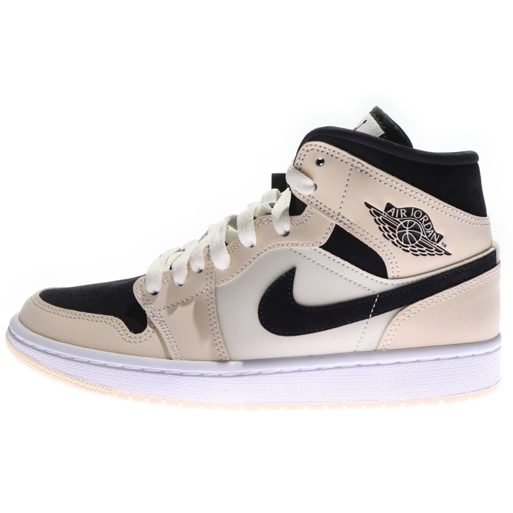NIKE(ナイキ) AIR JORDAN 1 MID GUAVA ICE エアジョーダン 1 グアバアイス ミッドカットスニーカー アイボリー レディース US7.5/24.5cm BQ6472-800