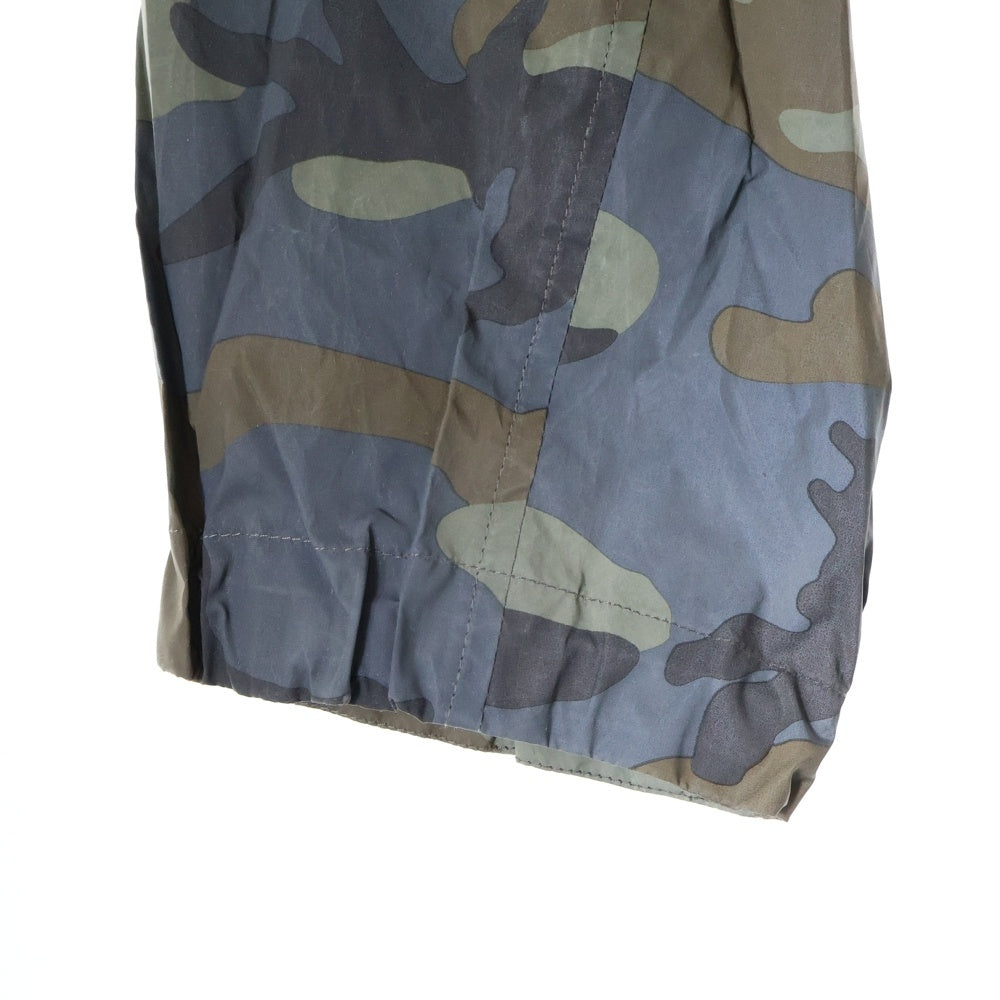 DRIES VAN NOTEN(ドリスヴァンノッテン) メッシュ 切替 リフレクティブ カモ ジップアップ ジャケット カーキ