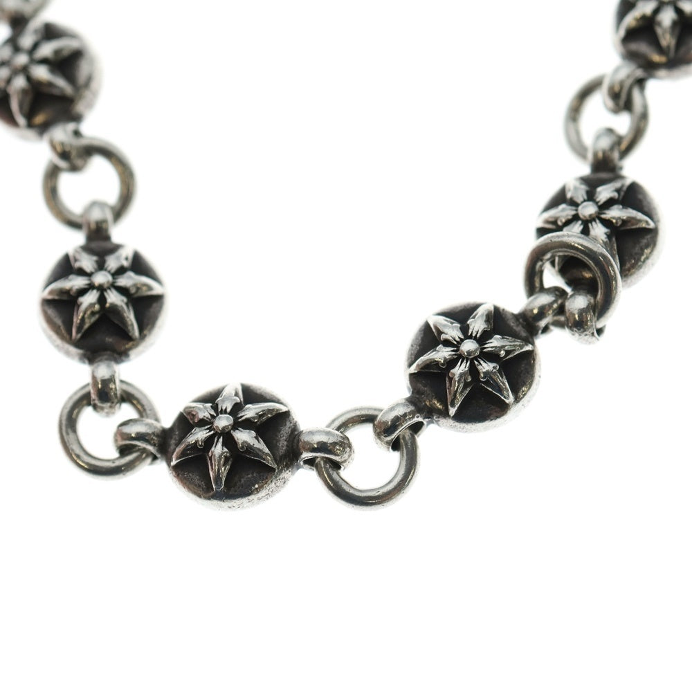 CHROME HEARTS(クロムハーツ) 2BALL SHORT-S/1クリップショート スターボール ウォレットチェーン シルバー