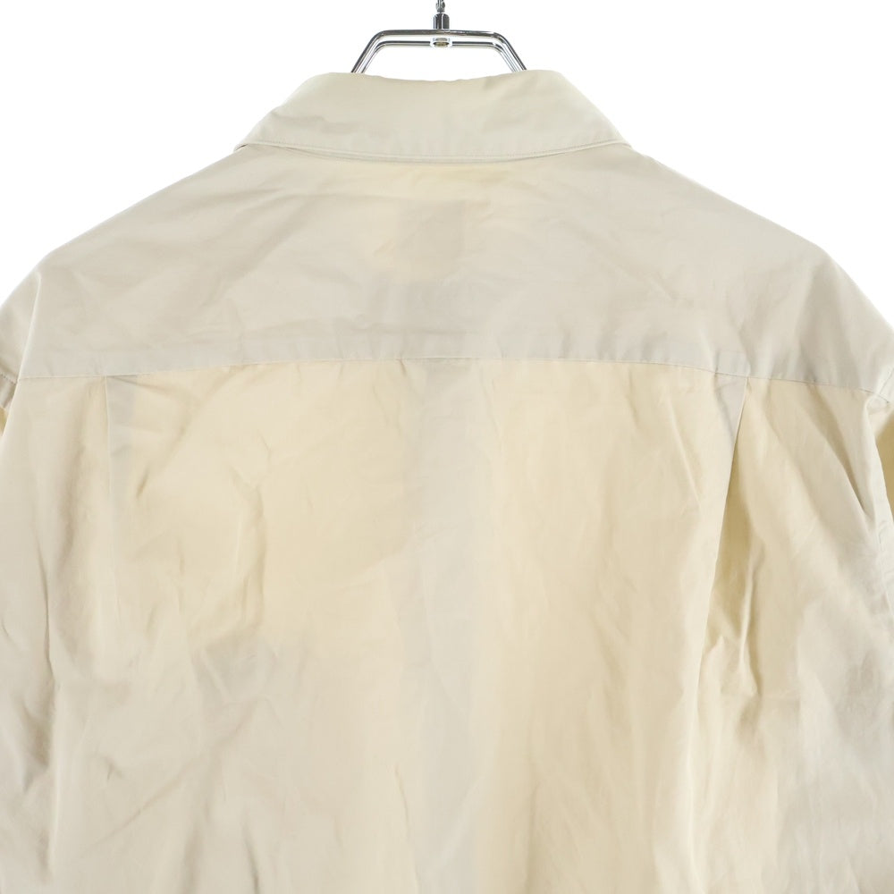 EDIFICE(エディフィス) ×THOMAS MASON トーマスメイソン レギュラーカラー チェストポケット 長袖シャツ ベージュ 20-050-300-1005-1-0
