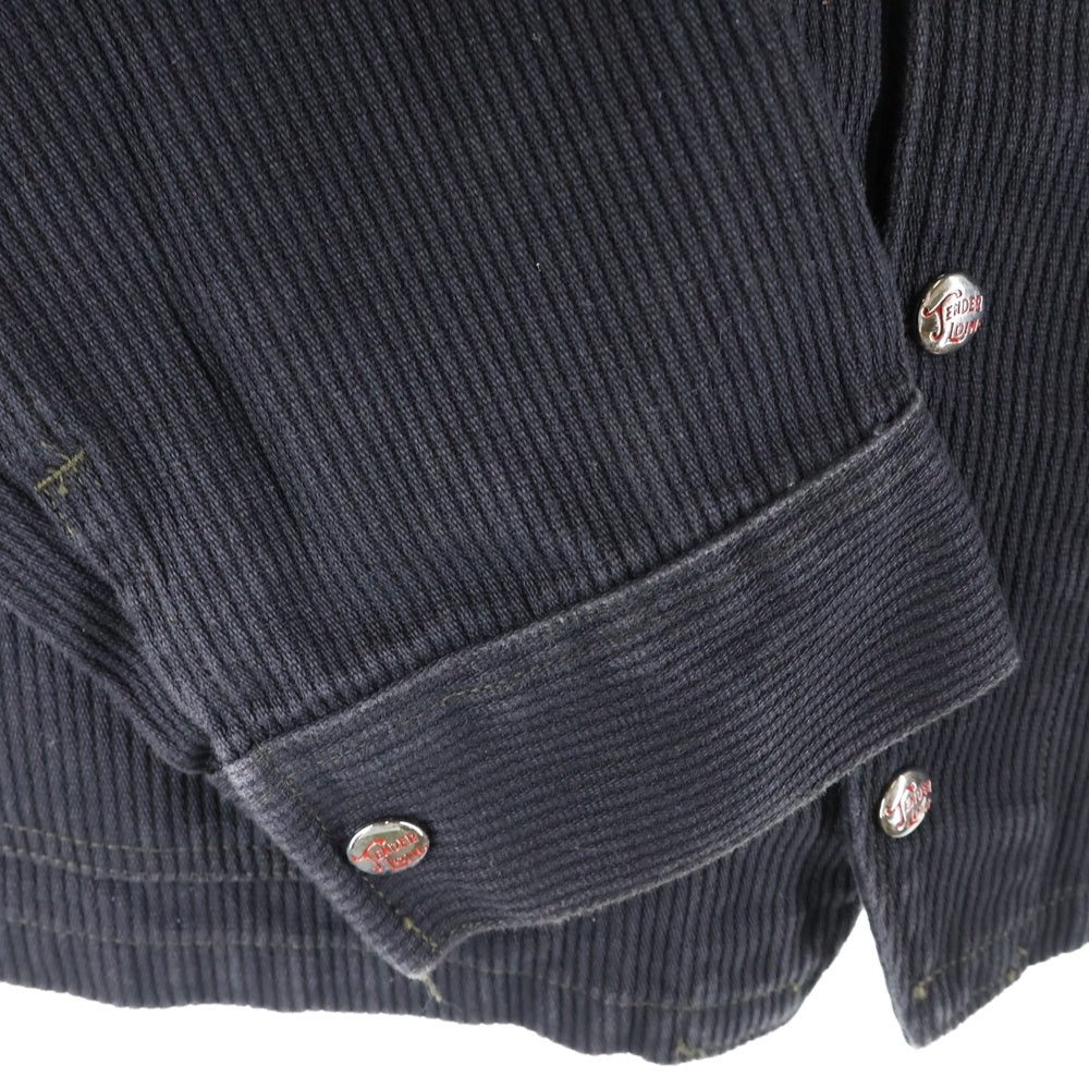 TENDERLOIN(テンダーロイン) T-ENGINEER JKT ロゴパッチ コットン コーデユロイ エンジニアジャケット グレー