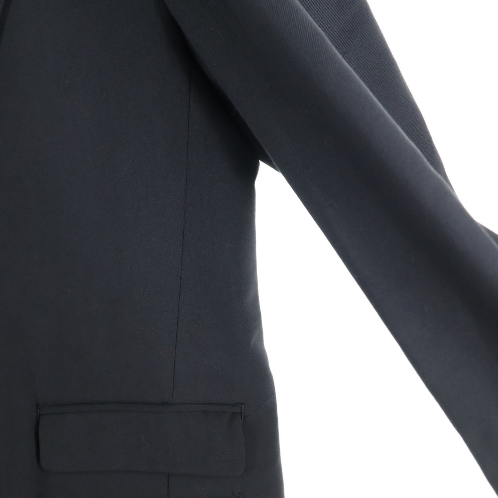 Ground Y(グラウンドワイ) 22AW Asymmetric Jacket アシンメトリー テーラードジャケット ブラック GE-J01-100